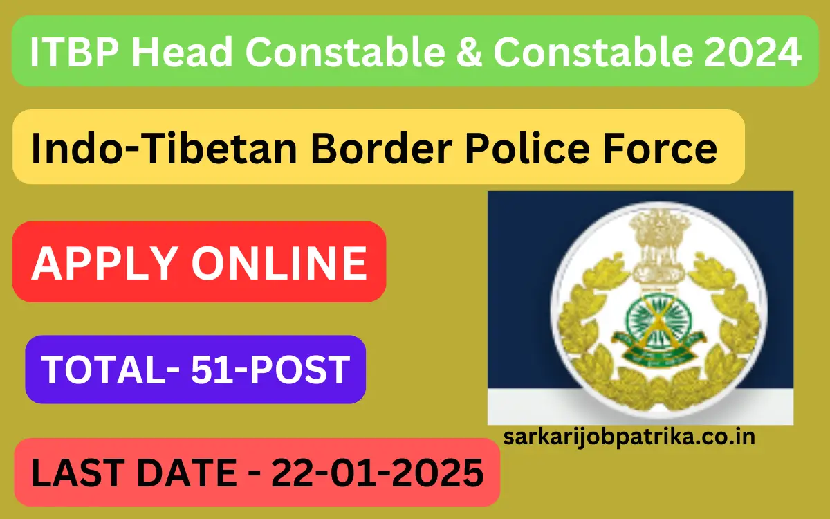 ITBP-Head-Constable-&-Constable-Vacancy-2024