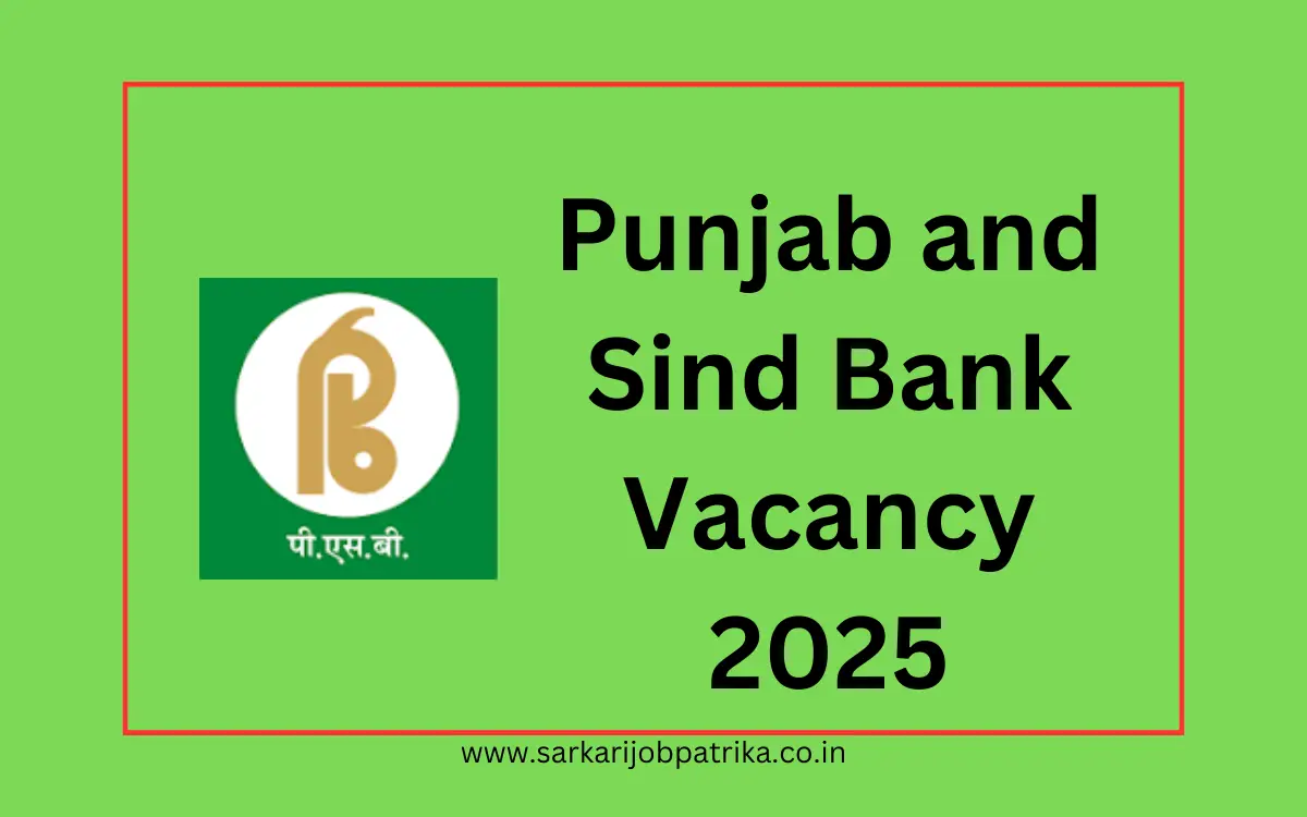 Punjab-and-Sind-Bank-Vacancy-2025